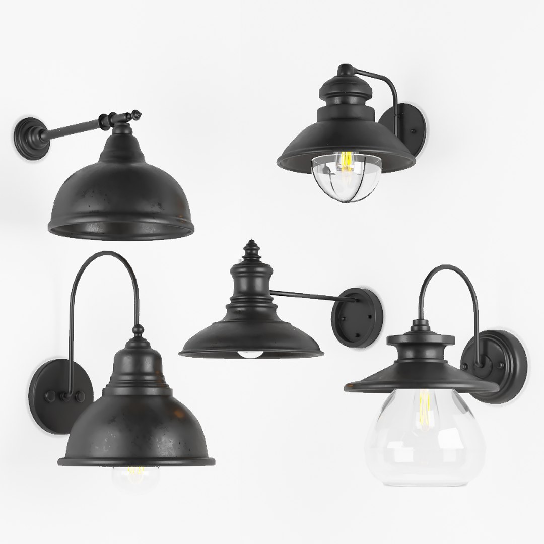 10 barn outdoor lights 3D model https://p.turbosquid.com/ts-thumb/qj/n4h1c7/5Z/preview03/jpg/1638521027/1920x1080/fit_q87/5c5be00aeb3e34eec471dd789c9cd25ee3a8cdde/preview03.jpg