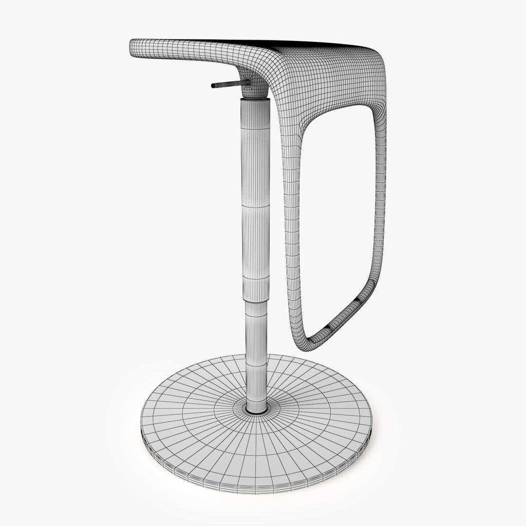 Ikea Urban Bar Stool 3d Max