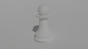 3D model Chess Pawn
