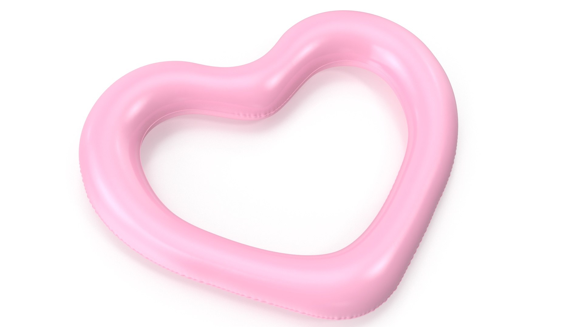 3D Pink Heart Pool Float Model - TurboSquid 1754193