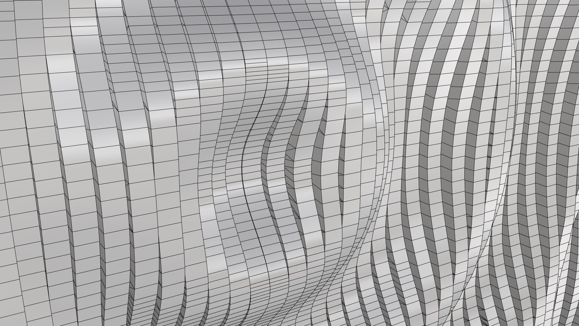 Parametric Ripples Wooden Wall 02 Model - TurboSquid 2195118