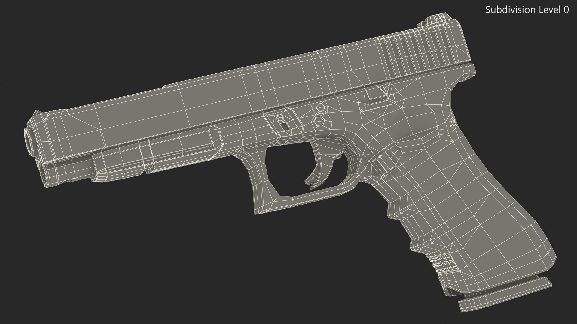 Competition Firearm 3D Model - TurboSquid 2161896