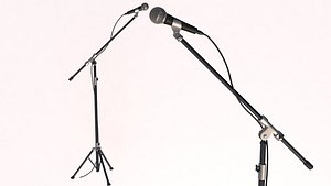 Microphone and Stand model