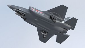 3D model Lockheed Martin F-35 Lightning II PBR Realistic