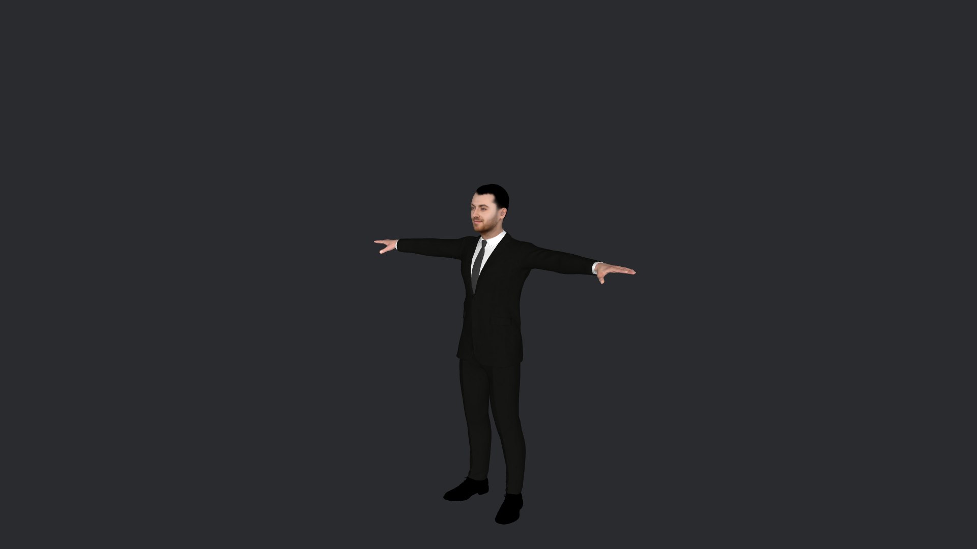 3D Sam Smith Hyper Realistic Full Body Fully Rigged 3D Character Model ...