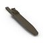 Military Knife Sheath 3D-Modell