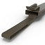 Military Knife Sheath 3D-Modell