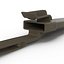Military Knife Sheath 3D-Modell