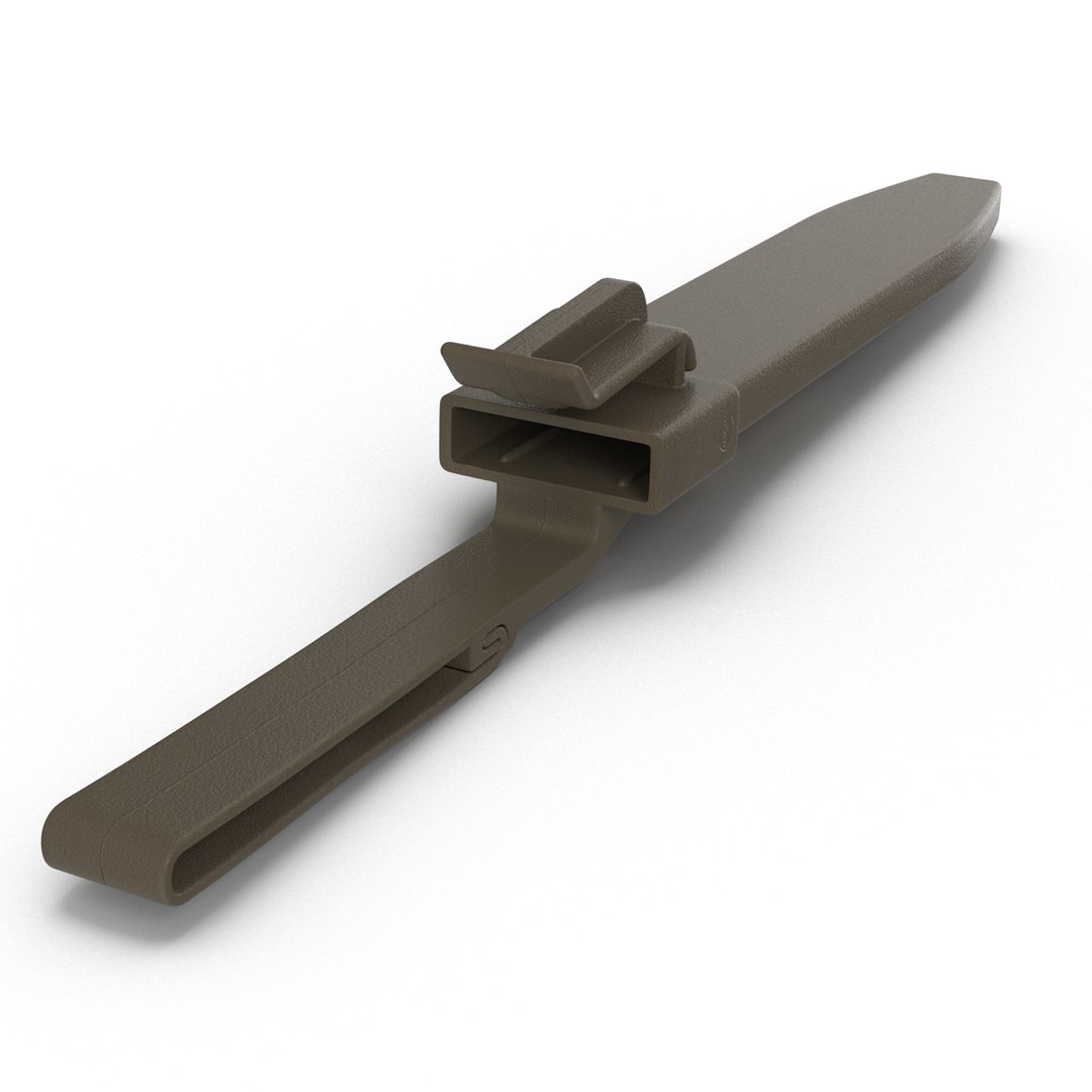 Military Knife Sheath 3D Model 3D model preview