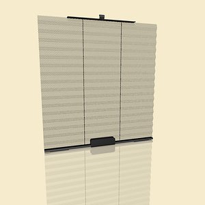 car window curtain 3D model