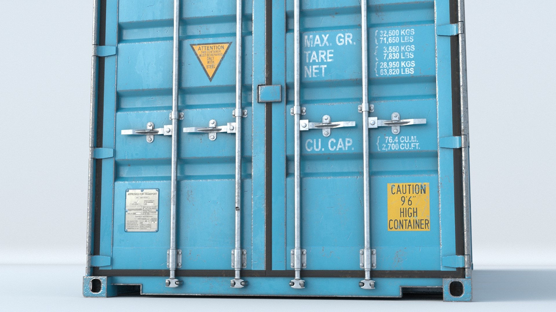 Cargo Container Turquoise Blue 40 feet PBR 3D model https://p.turbosquid.com/ts-thumb/qk/Fbw2Wg/3G/aaaaa/jpg/1743754284/1920x1080/fit_q87/f90452b74ccf2be0e758a9d4b955386fc2453799/aaaaa.jpg