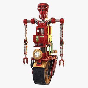 Robot Model 10 - Red Loom