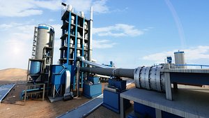 cement plant 3D