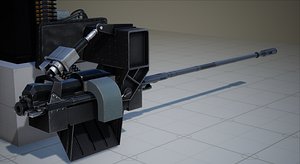 Autocannon for a Helicopter model