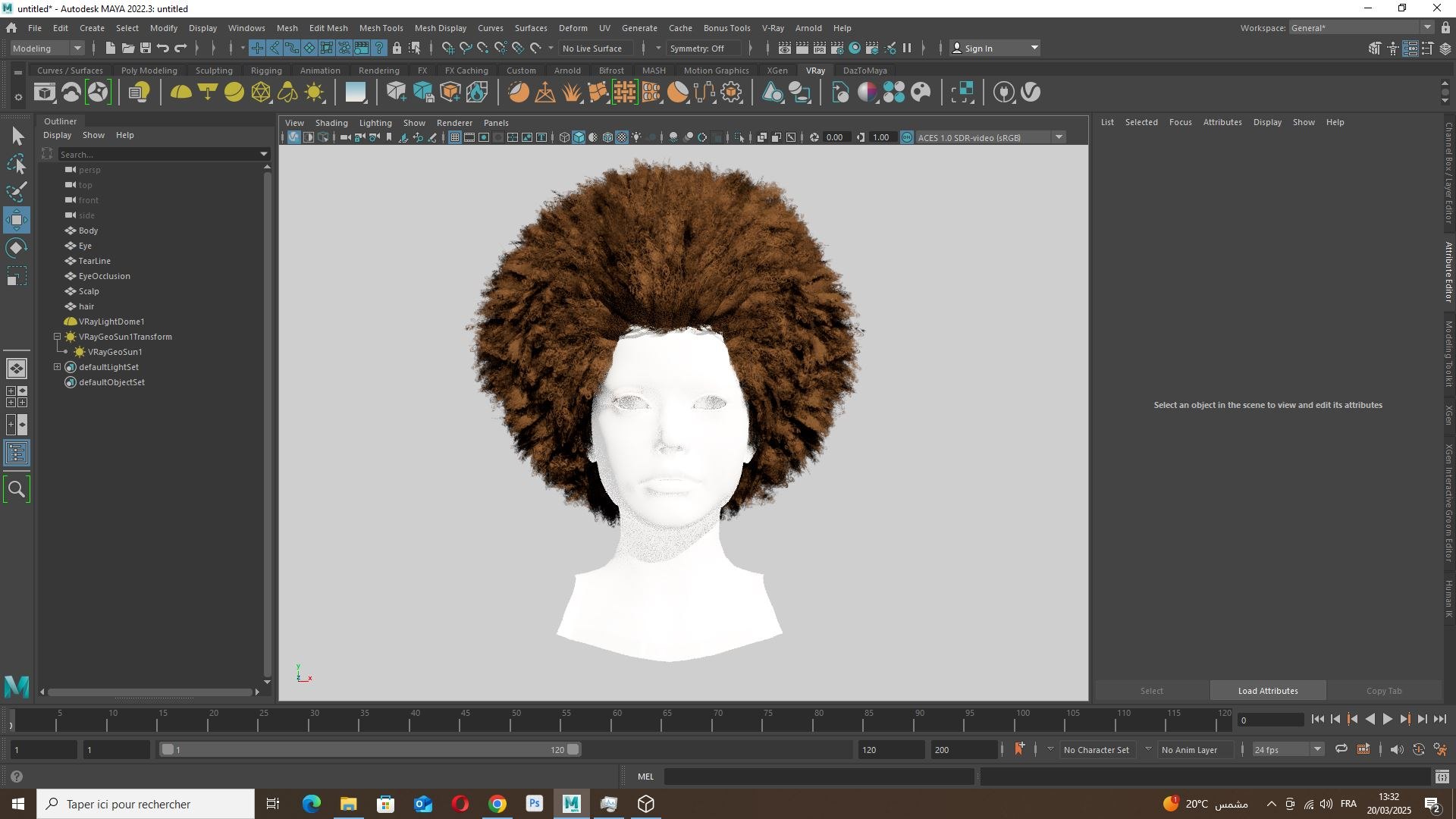 3D Stylish Voluminous Afro -Realistic Hair Model - TurboSquid 2394889
