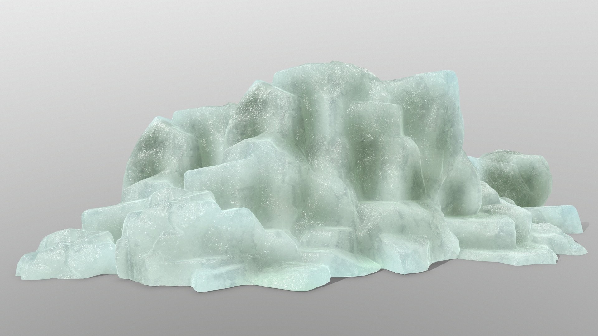 3D ice rock - TurboSquid 1388323