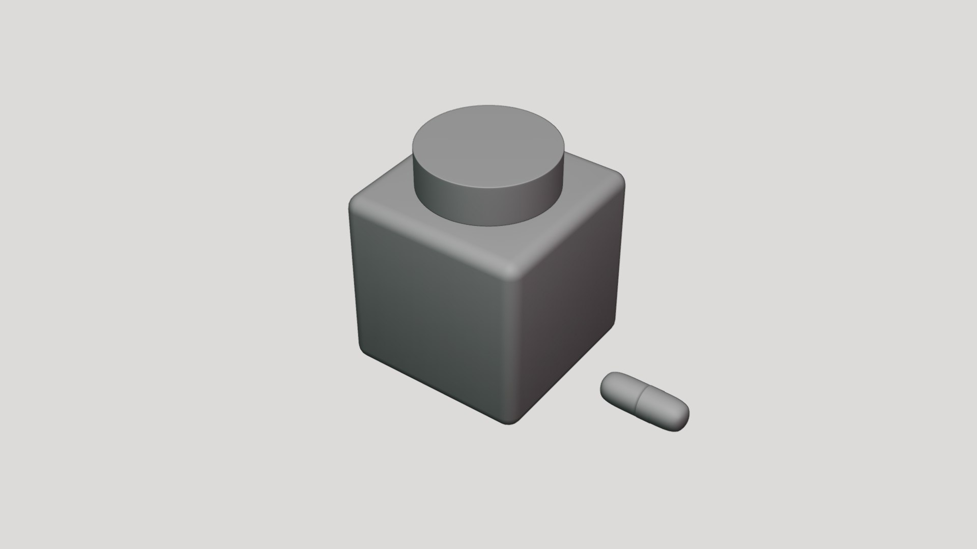 3D Pill Box - Geometry Only No Textures No Materials - TurboSquid 2517691