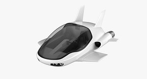 3D hover car concept