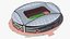 Stadio di calcio sportivo