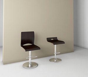 action-p-sg bar chair 3d model