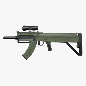 Uzi Riffle 3D model