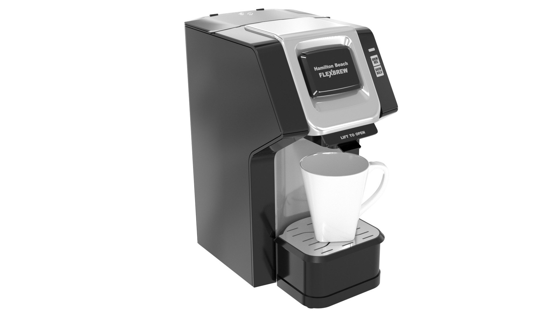 Hamilton Beach FlexBrew Single-Serve Plus Coffee Maker 