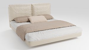Stylish bed with modern design model