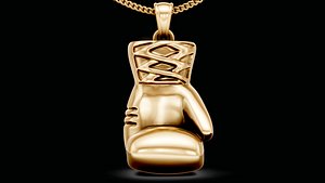 Boxing glove pendant
