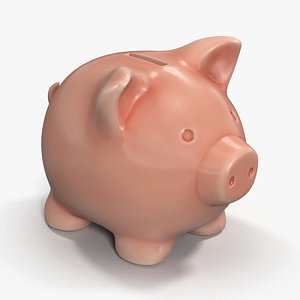 3d model of piggy bank