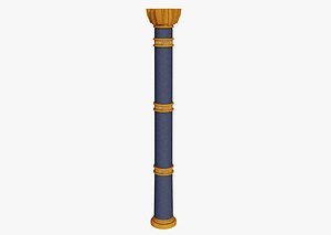 ishtar column 3D model