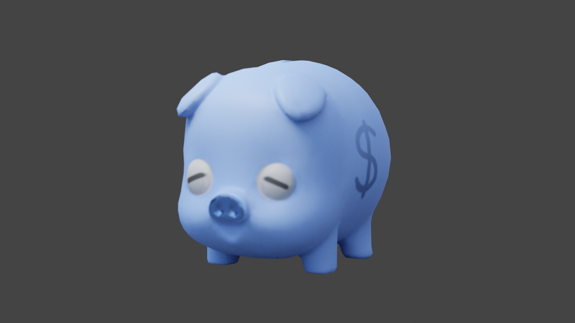 Japanese Piggy Bank Model - TurboSquid 2223259