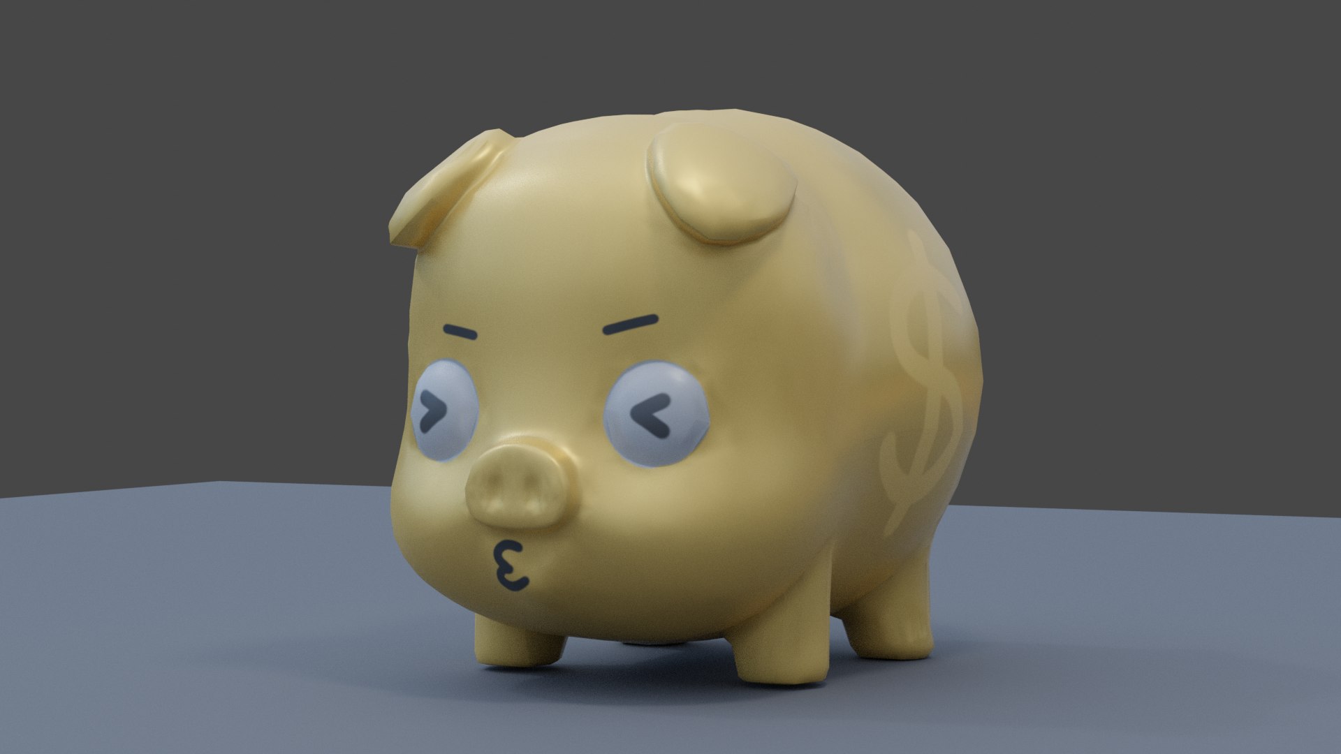 Japanese Piggy Bank Model - TurboSquid 2223259