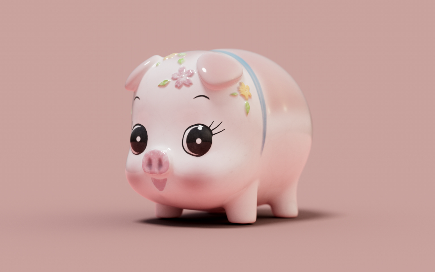 Japanese Piggy Bank Model - TurboSquid 2223259