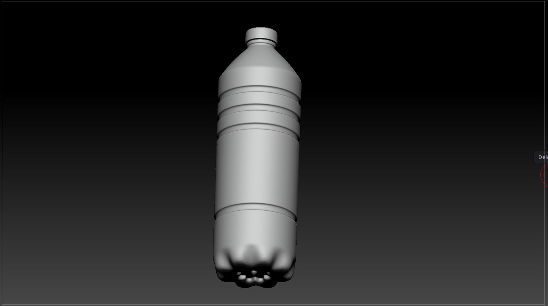 3d Bottle Water Model