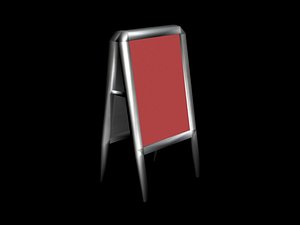 ad board 3d model