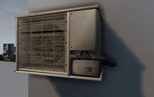 3d air aircon model