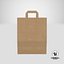 grocery bag paper handles model