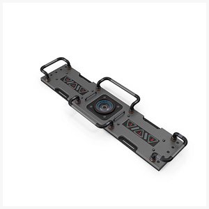 3D Scifi Interior Element Panel Grey V12 PBR model