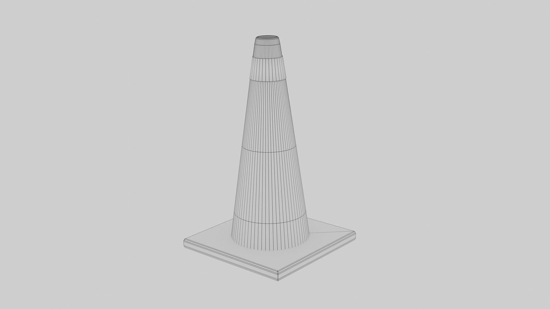 Traffic Cone Model TurboSquid 2060187   4 