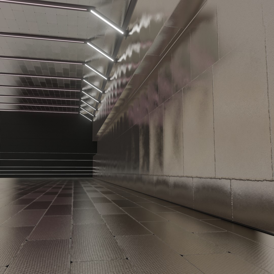 3D Model Sci-Fi Interior SCENE Futuristic - TurboSquid 2194937