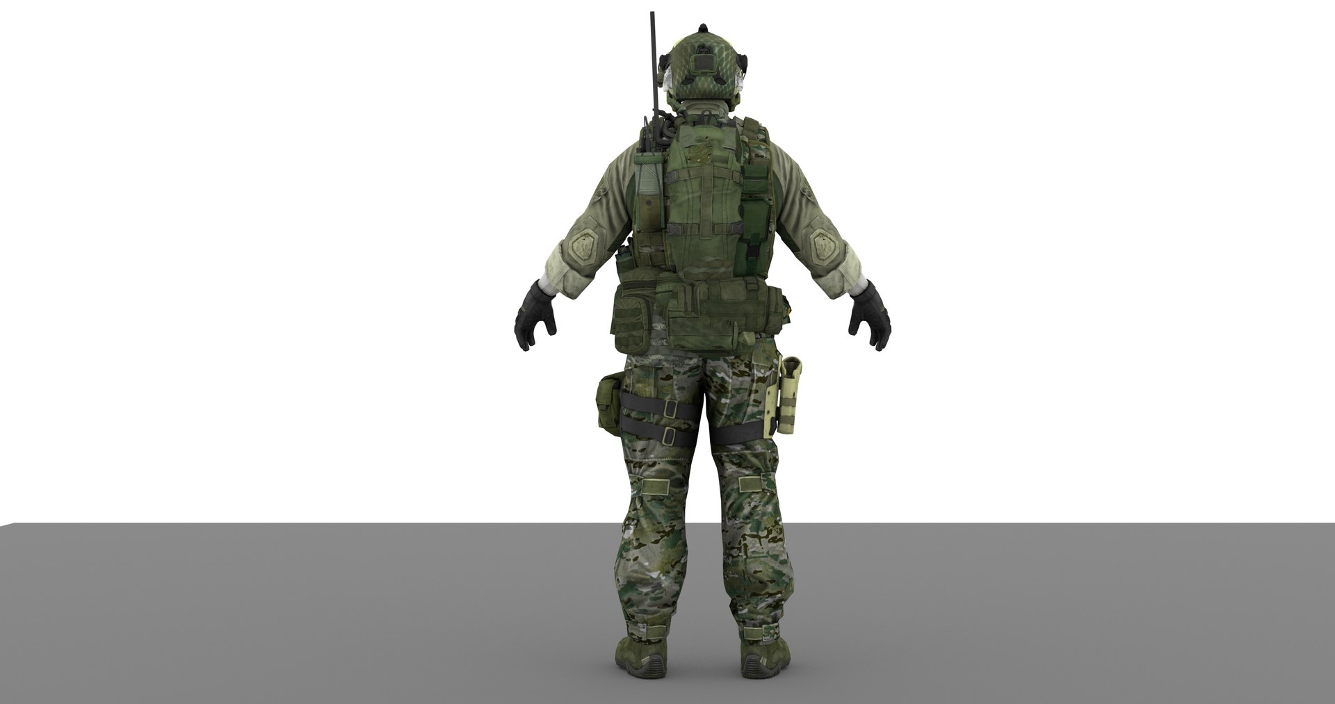 Military Rifleman Uniform Model - TurboSquid 2115641