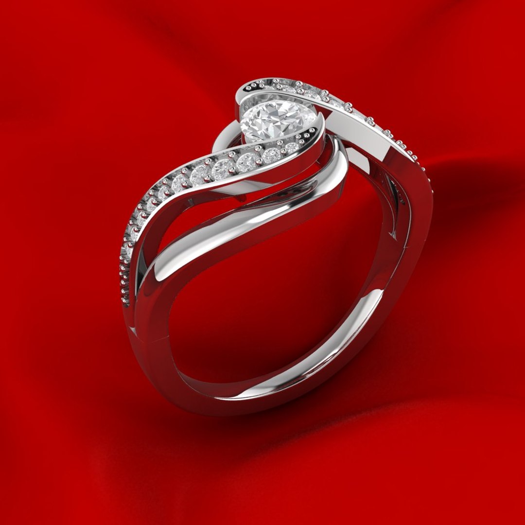 3D engagement ring - TurboSquid 1492494