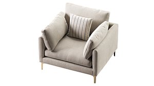 Adams Armchair 3D model