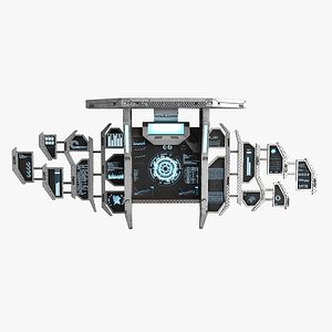 Sci Fi Wall Monitor