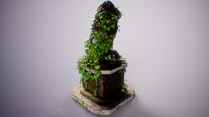 PBR Lion Statue Collection