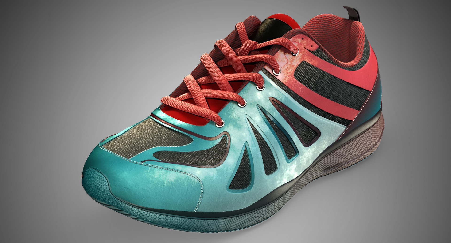 Running sneakers 3D - TurboSquid 1380998