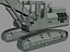 generic crawler excavator rigged max