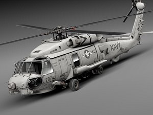 3d max sikorsky hawk 60