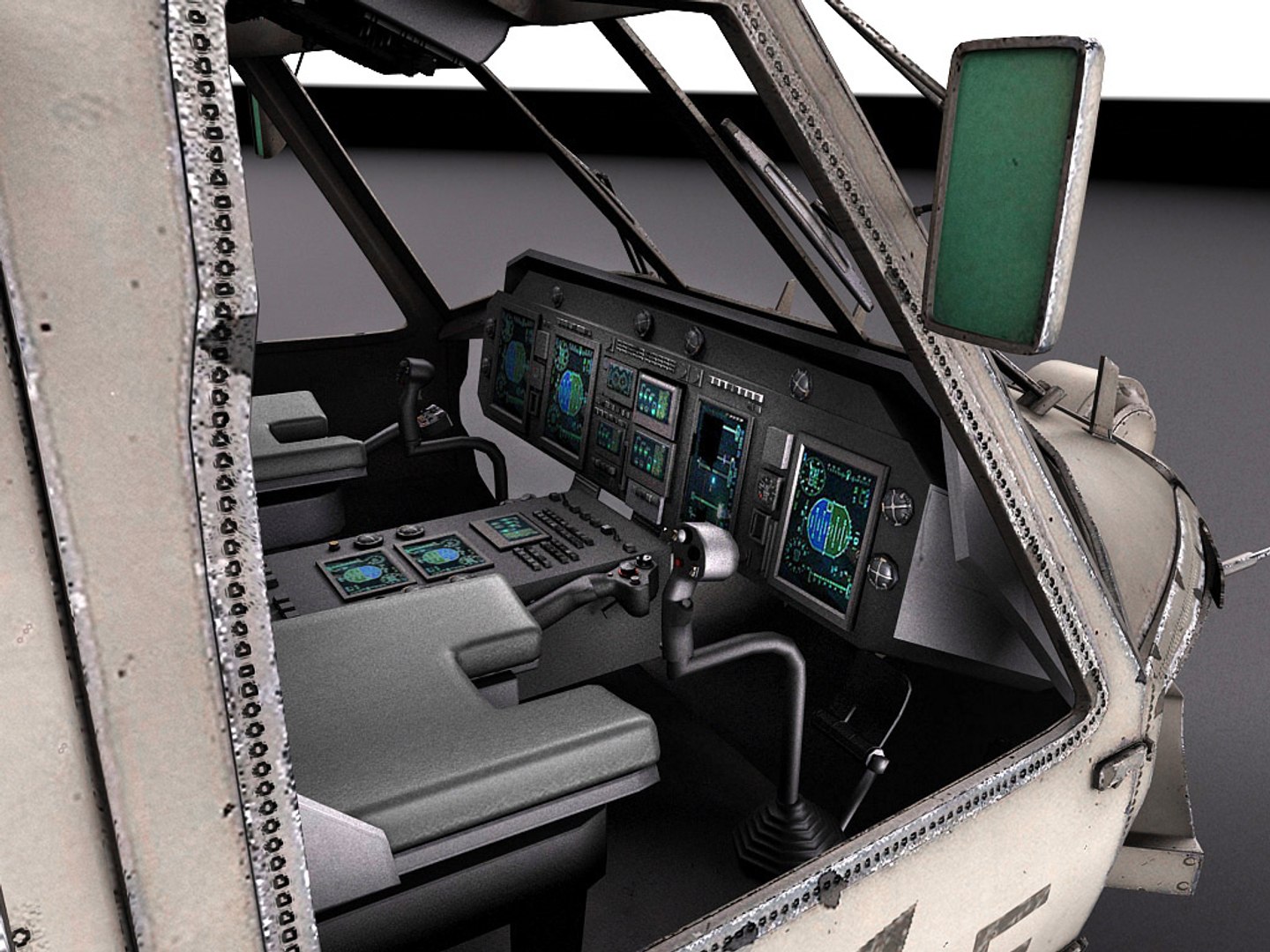 3d max sikorsky hawk 60