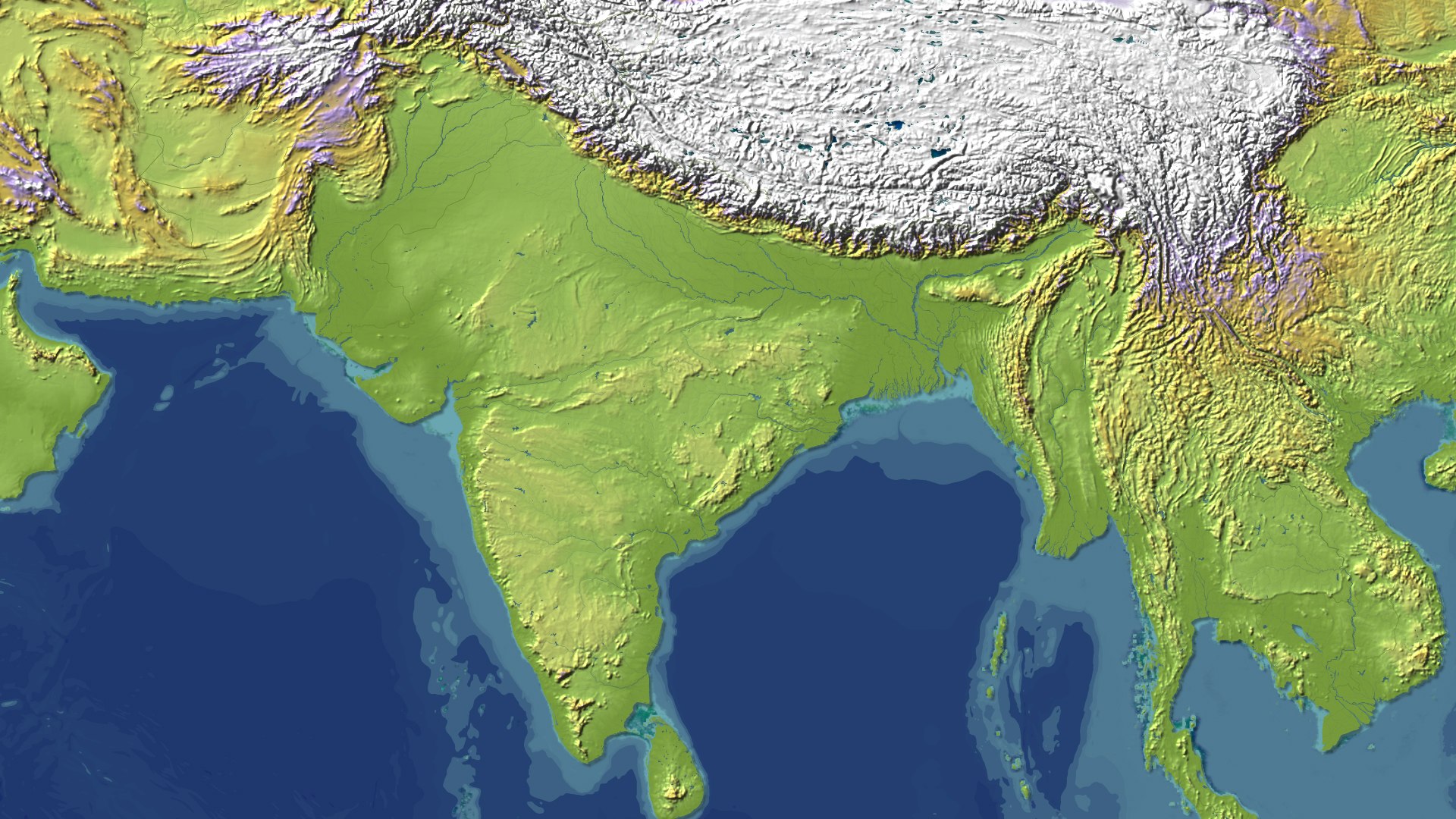 Maps India 3d Max